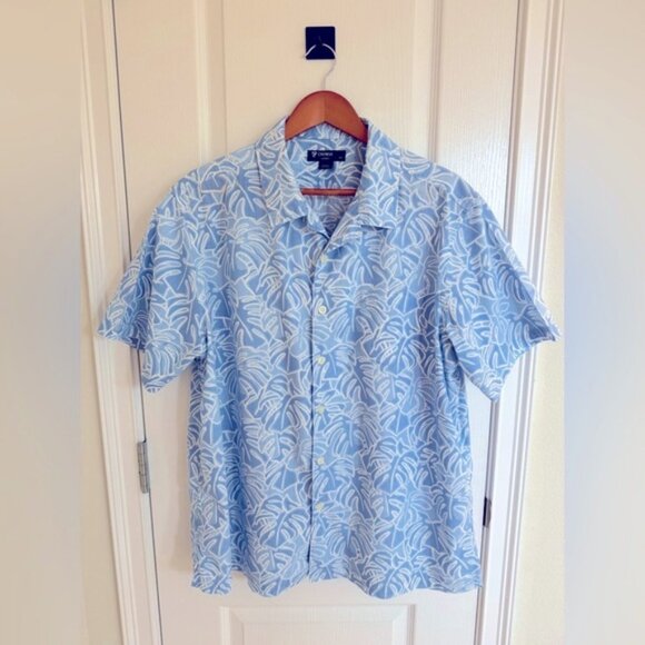 Daniel Cremieux Blue and White Casual Button Down Shirt in Men’s Size XL - Picture 7 of 7